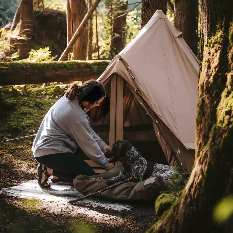 8' Mini Regatta Bell Tent - Image 5