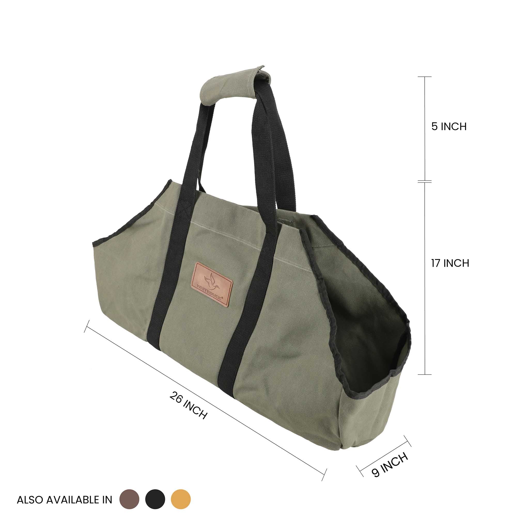 Boat Shape Canvas Firewood Log Carriers - Image 9