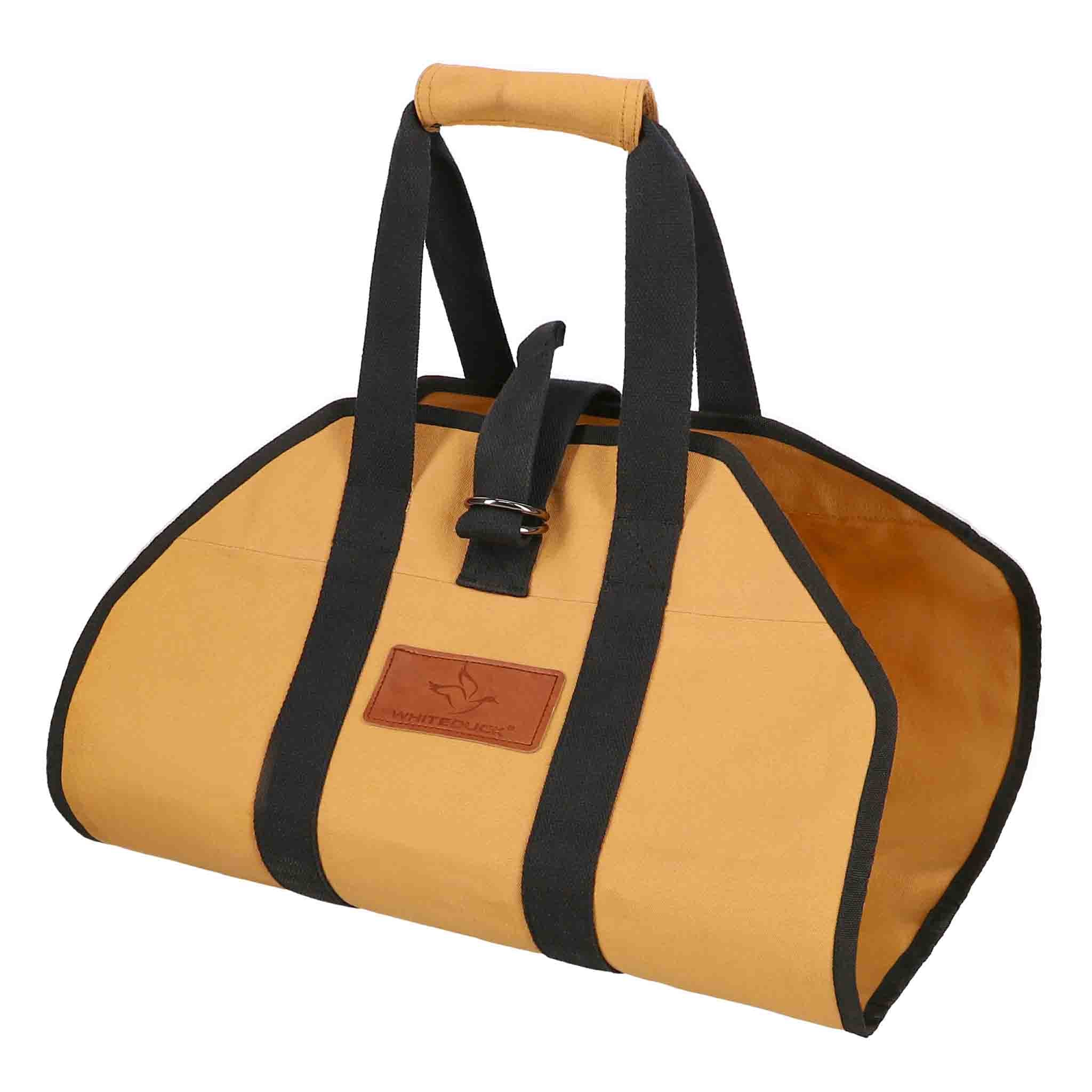 Diamond Shape Canvas Firewood Log Carriers - Image 26