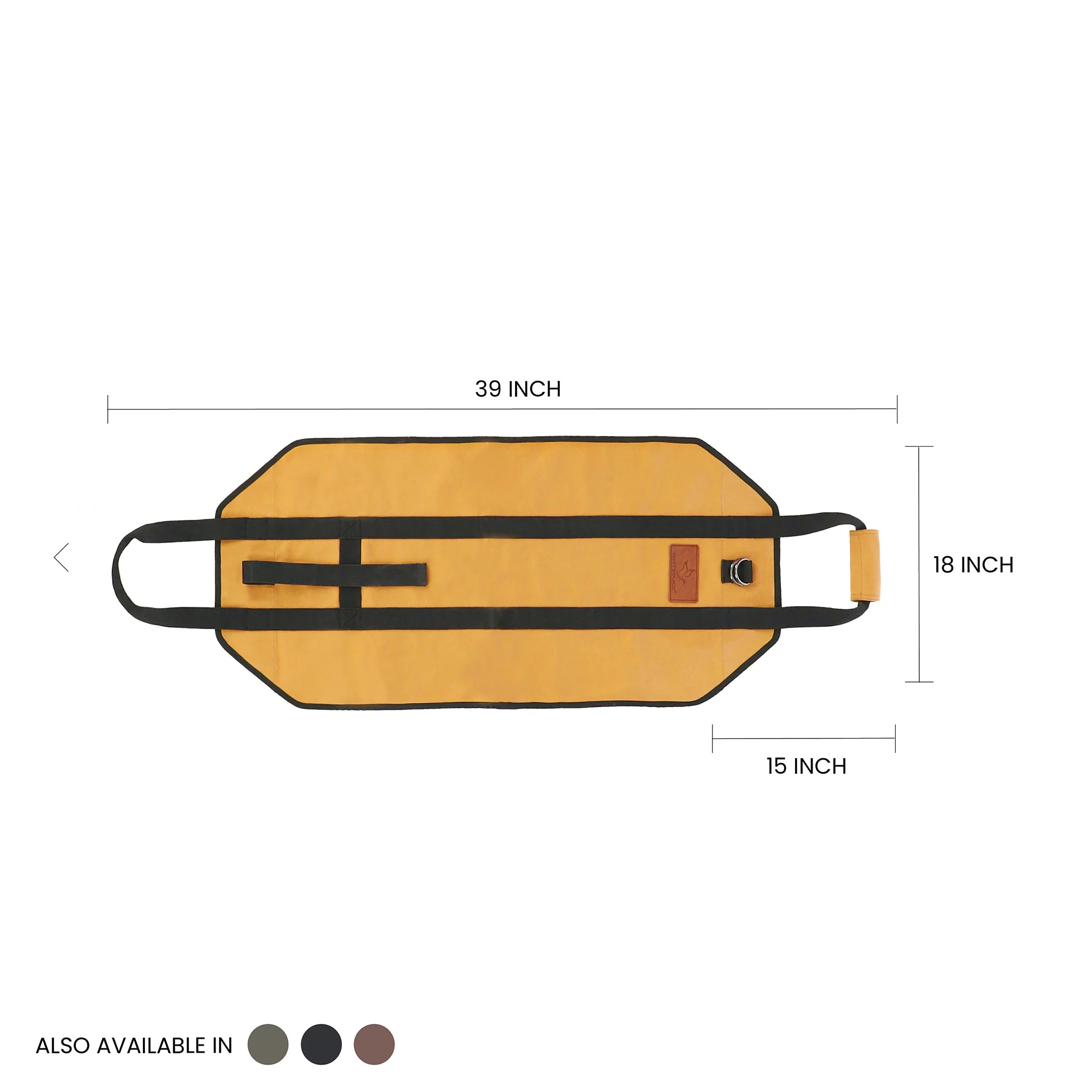 Diamond Shape Canvas Firewood Log Carriers - Image 27