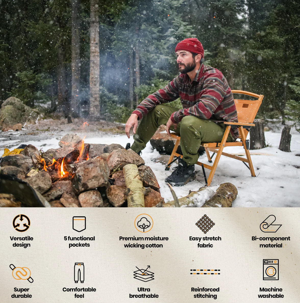 Essential Stretch Jogger Pants - Image 4