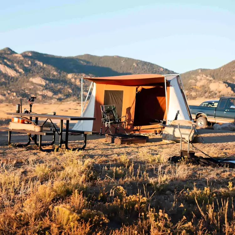 10’x14’ Prota Canvas Tent, Deluxe - Image 21