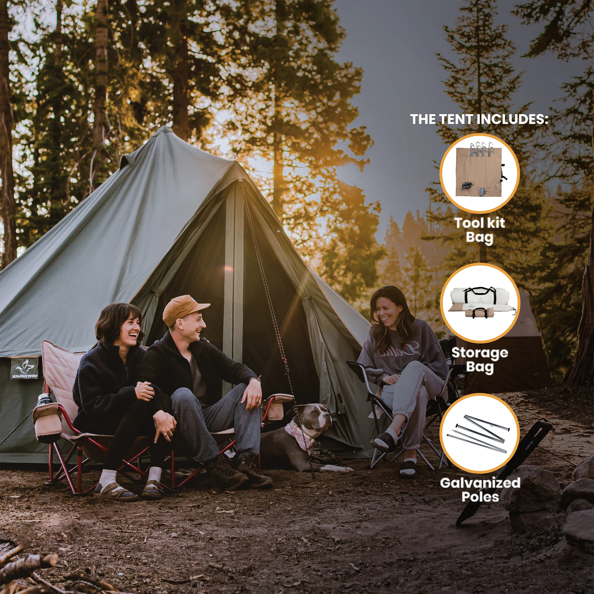 16' Regatta Bell Tent - Image 6